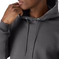 thumbnail image 4 of Hanes pour Hommes EcoSmart Chandail à Capuchon en Molleton, L, Gris Fumée, 4 of 7