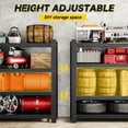 thumbnail image 4 of STANI 5000 LBS Heavy Duty 4-Tier Metal Shelving Unit, 71"W Adjustable Industrial Garage Storage Shelves, Boltless Steel Storage Rack for Warehouse,Basement, Workshop, 4 of 9