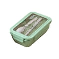 thumbnail image 1 of fheaev Children's Lunch Box Water Cup Set Sealed Leak-Proof Compartment Lunch Box Lunch, 1 of 7