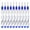 Blue, variant on Quinlirra Clearance 10PC Waterproof Fast-Dry Oil-Based Long-Head Marker for Deep Holes Metal Wood Glass DIY 10ml