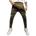 thumbnail image 4 of JDinms Salopette en Denim pour Homme Coupe Ajustée Combinaison avec Poche, 4 of 4