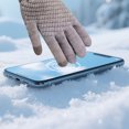thumbnail image 5 of Winter Fingerless Gloves Fleece Lined Soft Knit Acrylic Fiber Windproof Solid Color for Cycling Outdoor Daily Commuting Cold Weather, 5 of 5