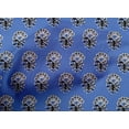 thumbnail image 5 of oneOone Cotton Poplin Blue Fabric Block Craft Projects Decor Fabric Printed By The Yard 56 Inch Wide, 5 of 5