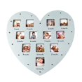 thumbnail image 3 of GROWTH TANK Heart Shape Baby First Year Frame for Party Decorations Birthday Newborn Blue, 3 of 9
