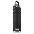 thumbnail image 3 of Coleman FreeFlow AUTOSEAL Stainless Steel Water Bottle, 24 oz (709 ml), Black, 3 of 5