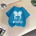 thumbnail image 2 of TZEWGL Chemise Décontractée pour Nouveau-Né Imprimé Graphique Col Rond Manches Courtes Vêtements pour Bébé Taille 7-8T, 2 of 4