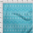 thumbnail image 3 of oneOone Polyester Spandex Sky Blue Fabric Block Craft Projects Decor Fabric Printed By The Yard 56 Inch Wide-KS, 3 of 5