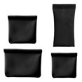 thumbnail image 2 of YAOMOBB High-Quality Faux Leather Pouch Organizer Pouch Snap Closure Electroplated Shrapnel Soft Touch Faux Leather Case Lipstick Storage 4PCS, 2 of 7