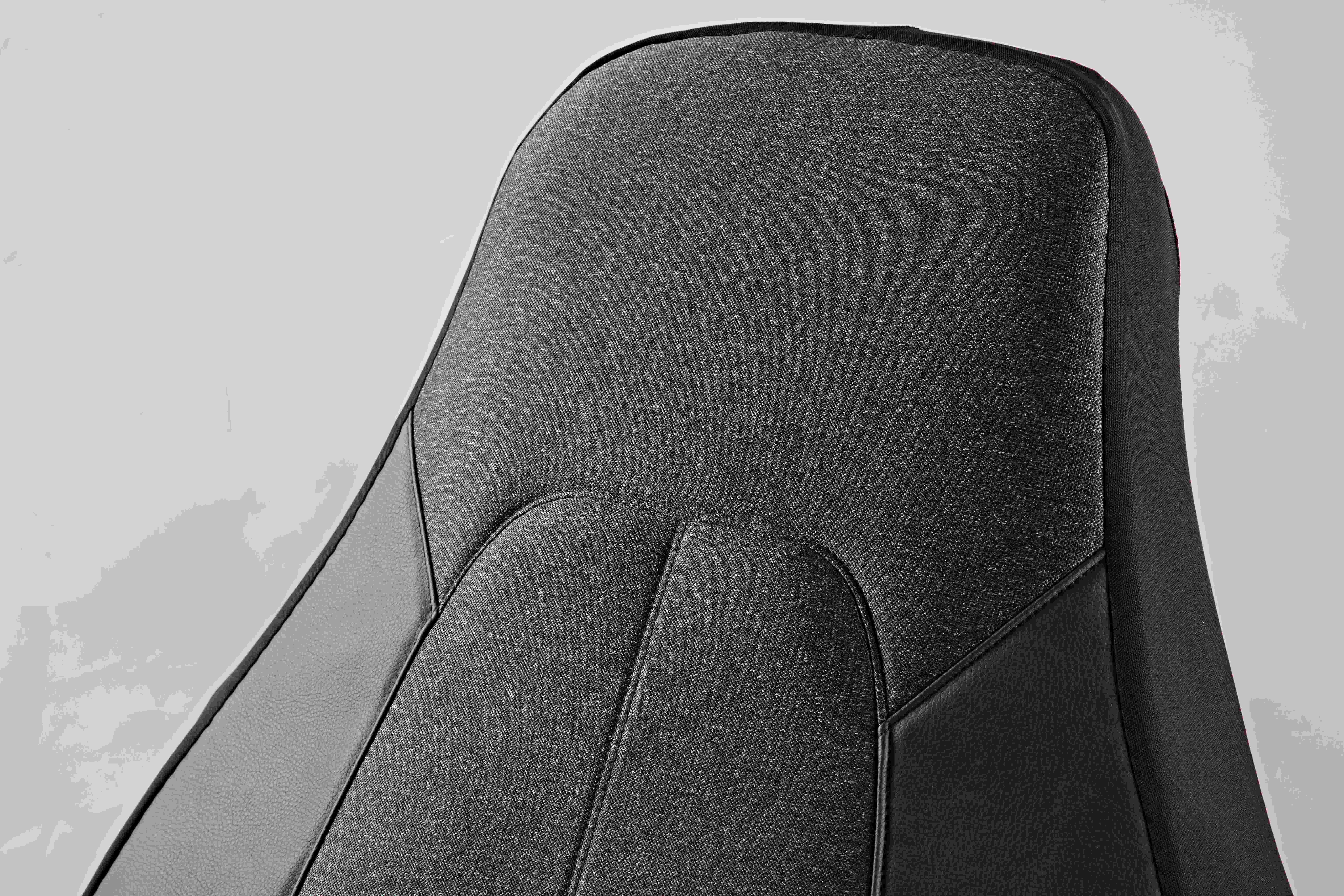 Auto Drive 2 Piece Electric Vehicle & Car Seat Cover Polyester Grey/black