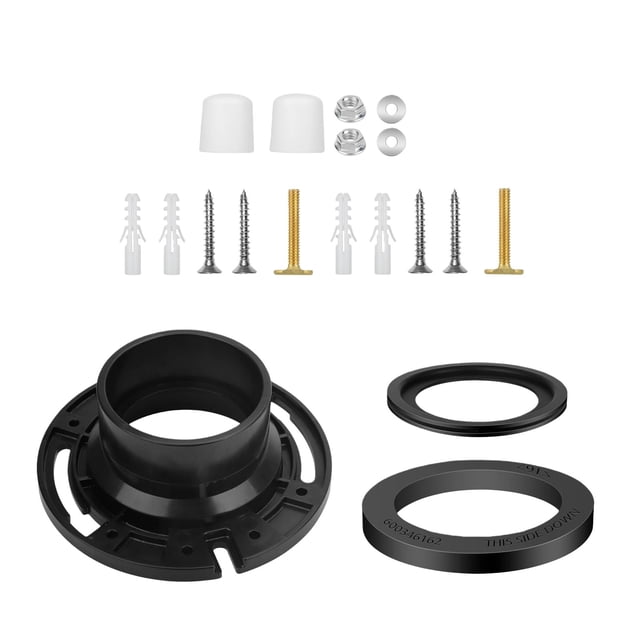 GUYUTING Plastic RV Toilet Seal Kit OE 385345892 With Flange Seals Bolts For Dometic 300 310 320 Series RV Toilet