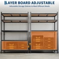 thumbnail image 4 of AKDSteel  Adjustable Metal Shelving Unit, Heavy Duty Garage Storage Racks for Basement, Warehouse, Pantry and Closet, 4 of 8