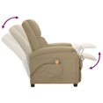 thumbnail image 5 of vidaXL Electric Massage Chair Cappuccino Faux Leather, 5 of 5
