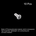 thumbnail image 3 of Unique Bargains M2x6mm Plastic Phillips Machine Screws, PC Flat Head Machine Bolts 10 Pack, 3 of 4