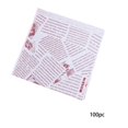 thumbnail image 3 of yuksok 100 Pieces Burger Bag Oilproof Small Paper Bags for Chocolate Cookies Donuts D, 3 of 9