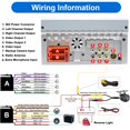 thumbnail image 3 of Stéréo de Voiture Double Din de 7 Pouces avec Apple Carplay Sans Fil et Radio Android Auto Navi, Unité de Tête avec Écran Tactile, Récepteur Bluetooth AM/FM/lien Miroir/B, 3 of 9