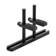 thumbnail image 1 of Miulika GPU Support Bracket Dual Brace Aluminum Alloy Graphics Card GPU Brace Adjustable black 8cm, 1 of 9