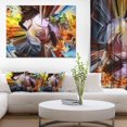 thumbnail image 3 of Tiger Design Art Layers of Inner Paint Canvas Print, 3 of 3