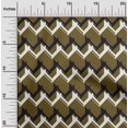 thumbnail image 1 of oneOone Tissu Popeline de Coton Chevron Géométrique Imprimé par la Cour 42 Pouces de Large, 1 of 4