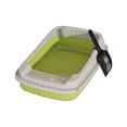 thumbnail image 2 of Cagogo under $5 High Sided Litter Box, Extra Large Cat Litter Box with High Sides, Enclosed Privacy Hood Litter Tray, Anti Tracking Anti Splash, Easy Clean Includes Scoop, Big Cats, 2 of 6
