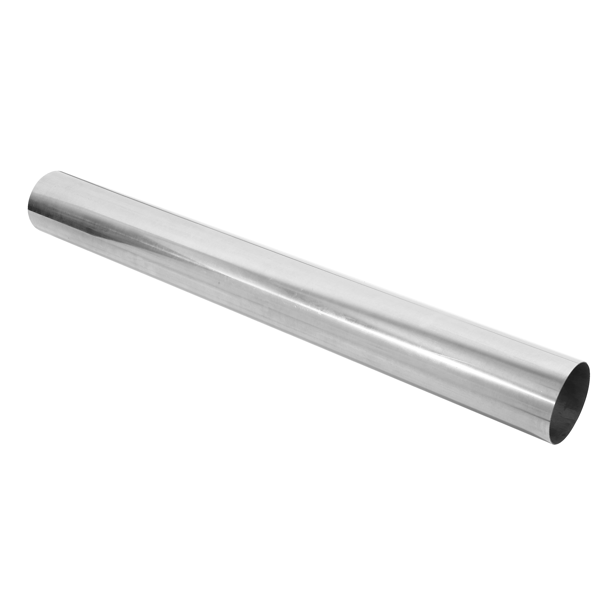 Unique Bargains Straight 4" OD 35" Length DIY Custom Mandrel Exhaust Pipe 4 Inch Tube Pipe T304 Stainless Steel
