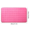thumbnail image 3 of weibbin Pad Bathroom Shower Rugs - Non-Slip Absorbent Soft Machine Washable Shower Mats for Living Room, Bedroom, Bathroom, Home Decor, 50x80cm, 3 of 5