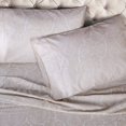 thumbnail image 4 of Coton Riche 600 Fil Compter Feuille de Paisley Italien Ensemble Grand-White, 4 of 5