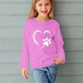 thumbnail image 4 of Birdeem Chemises à Manches Longues pour Filles Chemises à Manches Longues Imprimés Mignons Col Rond Hauts Blouses Décontractées Habillées Vêtements Chemises à Manches Longues pour Filles, 4 of 4