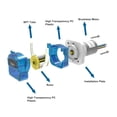 thumbnail image 4 of Mini Peristaltic Pump 180ML Per Minute Self Priming Liquid Dosing Pump for Laboratory Analysis ,Grading Filling and More, 4 of 7