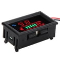 thumbnail image 3 of Battery Capacity Meter,YB27VE Electric Car Digital Battery Capacity Indicator Battery Voltage Meter Achieve More, 3 of 11