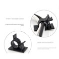 thumbnail image 4 of EeaseCA 10pcs Plastic Clips Black Adhesive Backed Wire Adjustable Cable Clips Adhesive Cable Management Clips Adjustable Clamp, 4 of 7