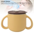 thumbnail image 4 of 316L Stainless Steel Cup with Straw for Toddlers, Double Wall Insulated Kids Cup with Cute Handles, 250ml Milk Cup with Straw for Kindergarten Use, 4 of 7