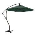 thumbnail image 1 of California Umbrella Parasol Déporté de 9 Pieds Vert Forêt, 1 of 2