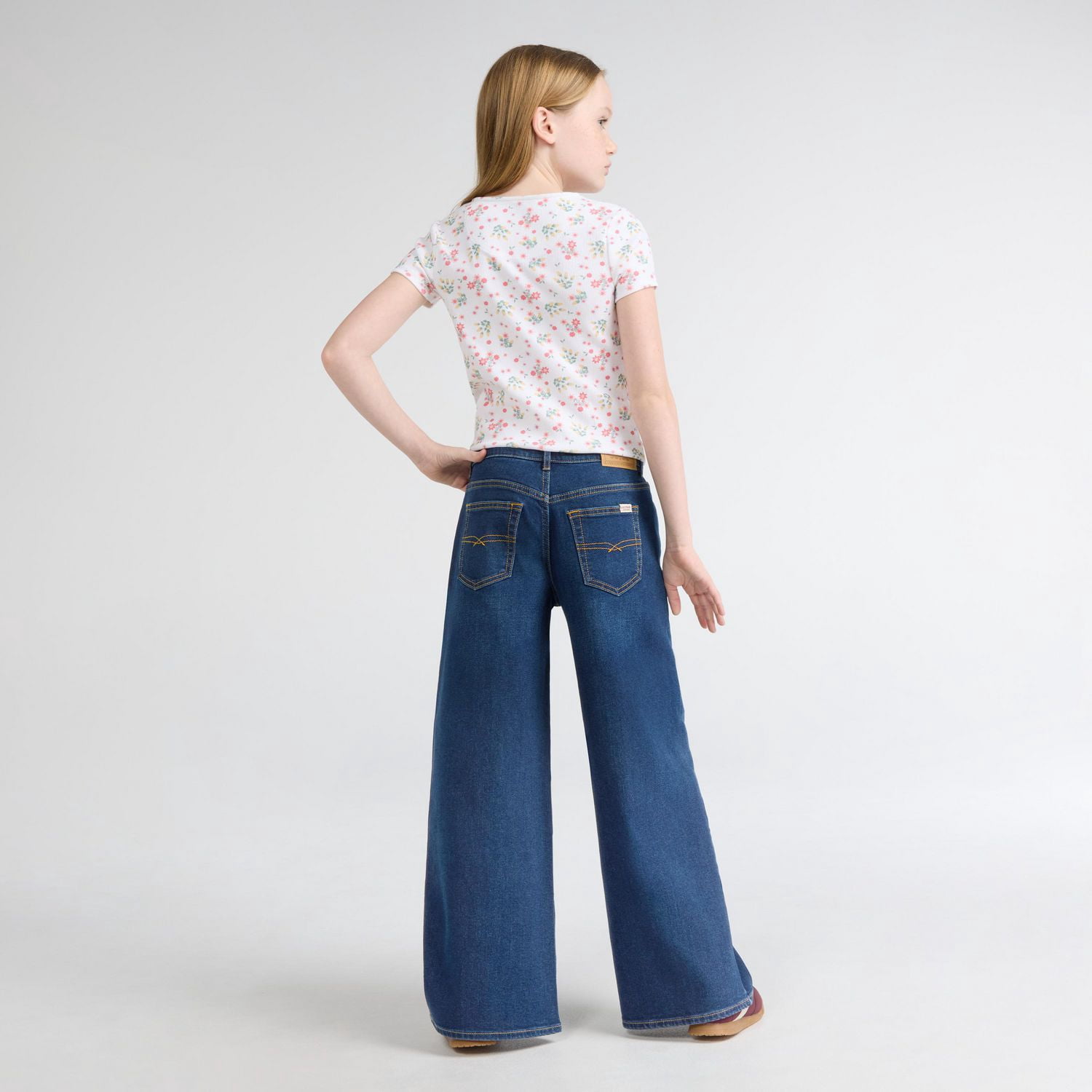 Levi Strauss Signature Jean Coupe Ample pour Fille, Tailles 4 à 18