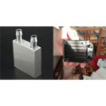 thumbnail image 1 of 1 Bloc de Refroidissement à Eau en Aluminium 40X40X12mm Refroidisseur & 1 Radiateur en Aluminium Multi-Canaux 60mm, 1 of 7