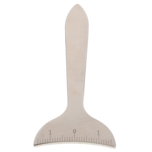 Eye Socket Measuring Tool Eye Instruments Cosmetic Eyelid Measure The Orbit Stainless Steel Eye Pupil Distance Ruler Measuring Ruler Measurement Ruler
