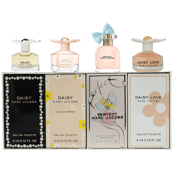 Marc Jacobs - Ensemble Mini Daisy 4 Pcs (3x EDT 4 ml, 1x EDT 5 ml)