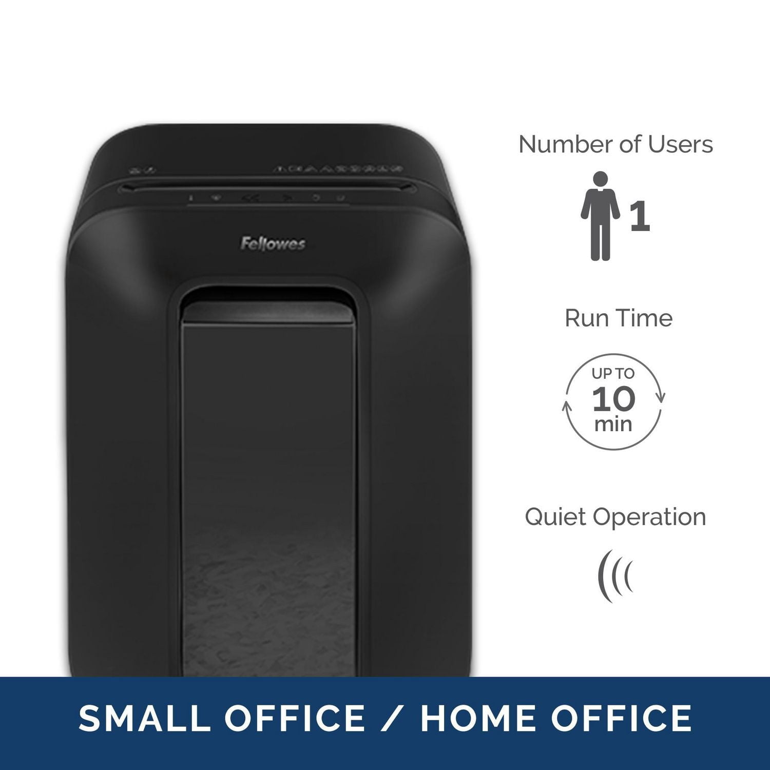 Fellowes® Powershred® LX170 Cross-Cut Shredder