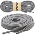 thumbnail image 2 of Solid Flat Shoelaces Hollow Thick Athletic Shoe Laces Strings 2 Pair, 2 of 7
