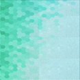 thumbnail image 1 of Ahgly Company Tapis d'Intérieur Lavable en Machine Carré Transitionnel Bleu Diamant Bleu, 7 Pieds Carré, 1 of 7