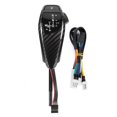 thumbnail image 1 of Car RHD LED Shift Knob Automatic Gear Shifter Lever Fits for E46 E60 E612 x 2 Carbon Fiber, 1 of 11