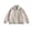 Beige, variant on LOVZFMLL Jackets for Womens Solid Color Lapel Pocket Short Leather Jacket Long Sleeved Hooded Leather Jacket