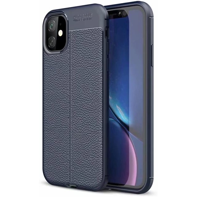 Étui de Téléphone pour iPhone Série Texture Douce TPU Fine