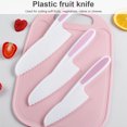 thumbnail image 4 of QualitChoice 1Pc Fruits Slicer Plastic Kids Vegetable Cakes Bread Lettuce Salad Cooking Tableware No.02, 4 of 6