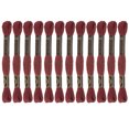 thumbnail image 1 of Unique Bargains Fil à Broder Rouge Foncé, 8 m - 12 Écheveaux, 1 of 6