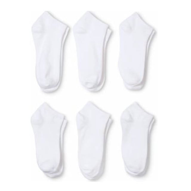 Mechaly Womens Basic Super Comfortable Low Cut and Crew Cotton Socks - 24 Pack