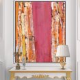 thumbnail image 3 of Glamorous Composition of Red and Gold - Mid-Century Modern Framed Canvas, 3 of 3