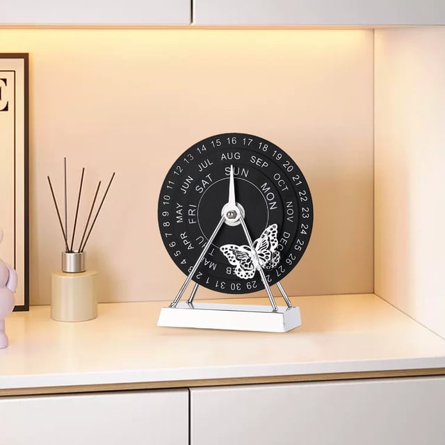 Jubipavy Turntable Perpetual Calendar Ornament