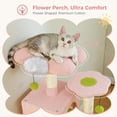 thumbnail image 3 of Large Cat Tree cm Cat Tower for Large Cats Cat Condo with Sisal-Cove Scratching Posts and Pads Padded Perch Dual Condo and Basket for Indoor Cats-Grey Small, 3 of 7
