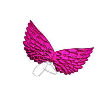 Lovely Fairy Wing Butterfly Wing Prop for Carnival Costume Rose Red