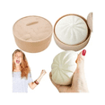 thumbnail image 1 of Tradeopia Squishy White Dumpling Toy, Soft Slow-Rise Stress Relief Squishy, Sensory Fidget Toy for Kids & Adults, 1 of 4